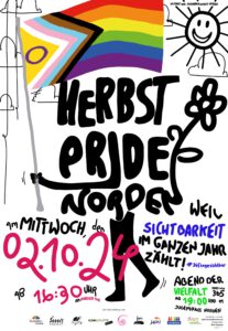 Plakat Herbst Pride Norden