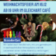 Weihnachtsfeier im GleichArt Café