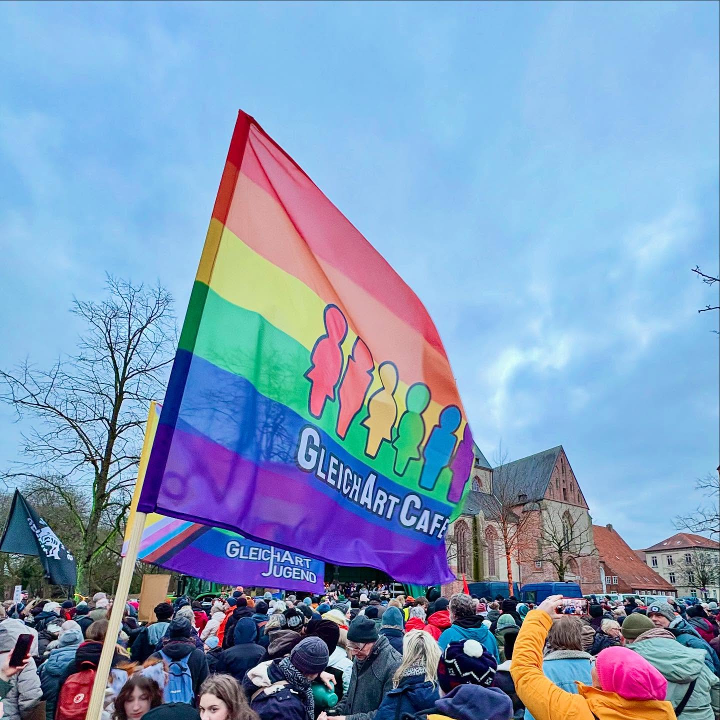 Teetied & Lichtermeer für Demokratie