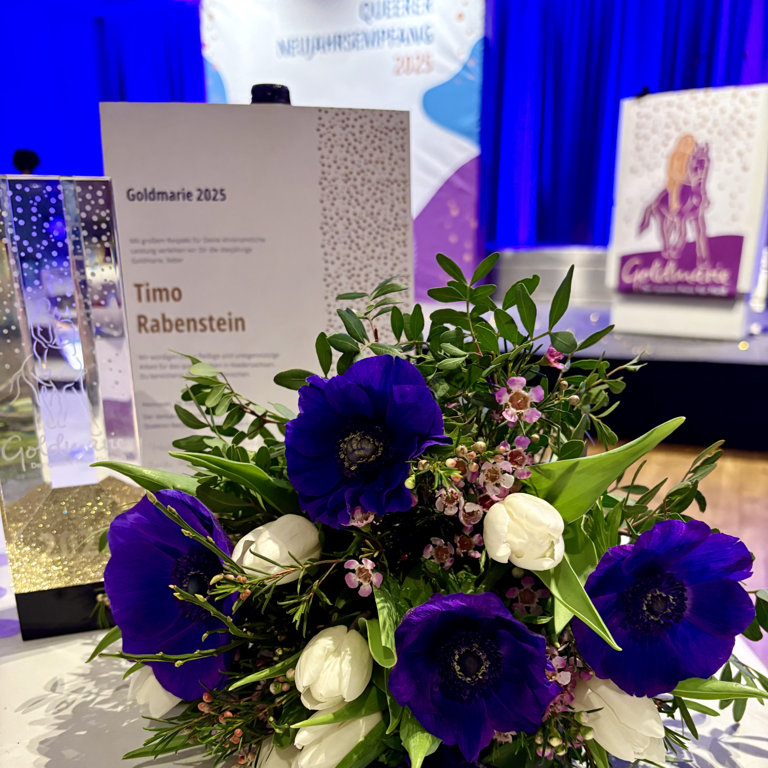 ️‍Queerer Neujahrsempfang 2025: Innenministerin Behrens ehrt Preisträger der Goldmarie!️‍